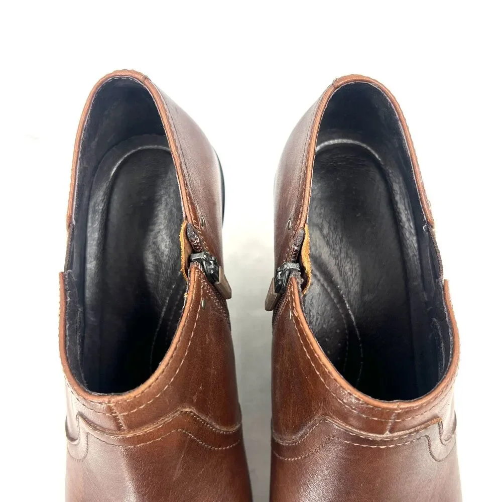 Dansko brown leather